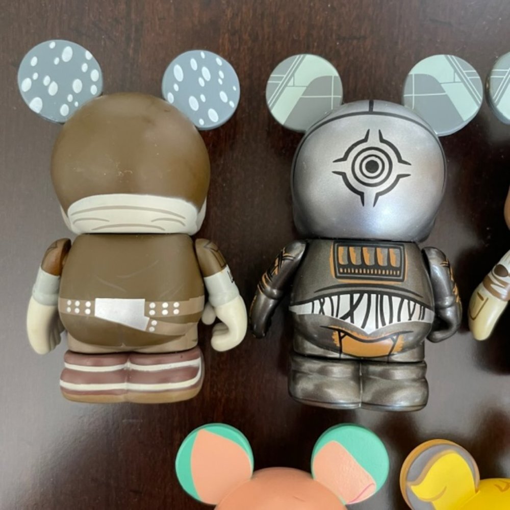 Disney Vinylmation 7 PC Lot Villians Mortimer Mouse Chaser Urban Redux Star Wars - Picture 7 of 13